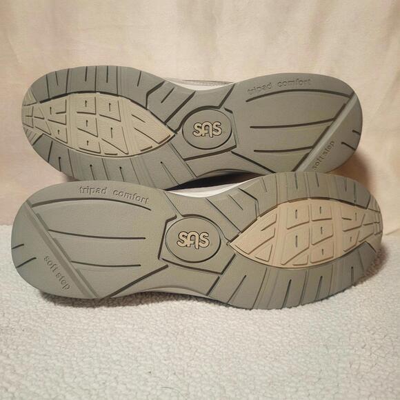 SAS Men's JV Mesh EZ Strap Sneaker Orthopedic Gray Adj Straps NWOB - Size 15 - Picture 7 of 9